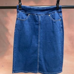 Blue Denim Skirt